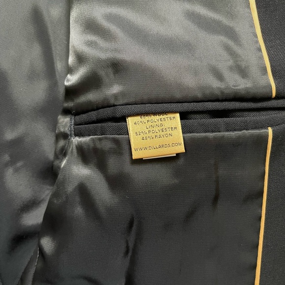 Boys Size 16 Class Club Gold Label Navy Blazer Wool Blend Sports Jacket EUC - Picture 5 of 11